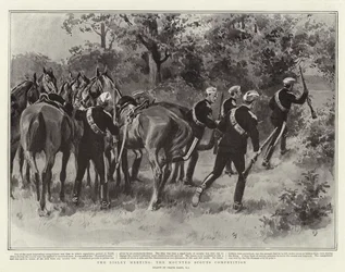 The Bisley Meeting, the Mounted Scouts Competition